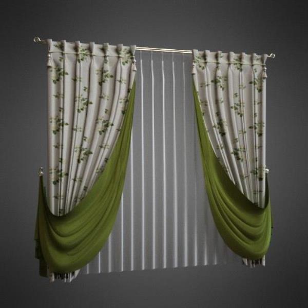 Curtain 3D Model - دانلود مدل سه بعدی پرده - آبجکت سه بعدی پرده - دانلود مدل سه بعدی fbx - دانلود مدل سه بعدی obj -Curtain 3d model - Curtain 3d Object - Curtain OBJ 3d models - Curtain FBX 3d Models - drape - سلطنتی